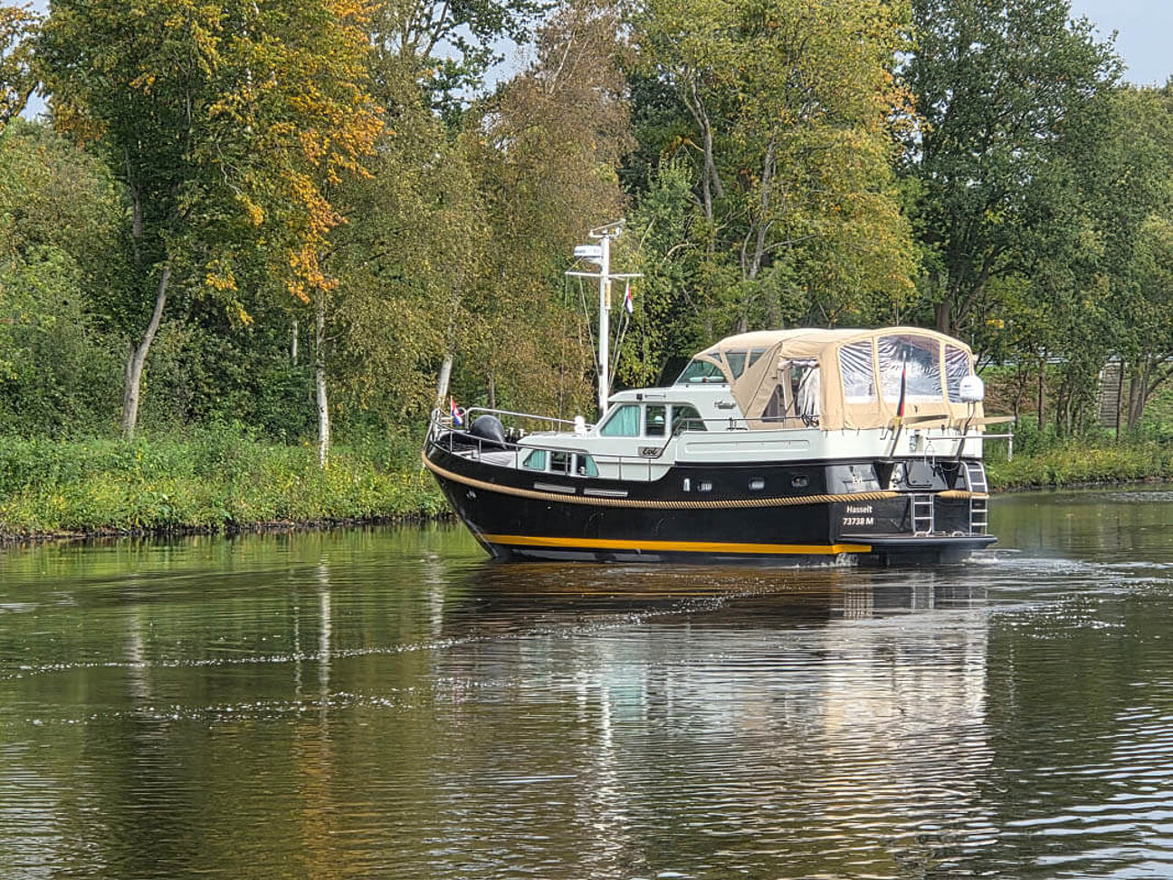 Linssen Yacht Grand Sturdy 460 AC TWIN im Wasser