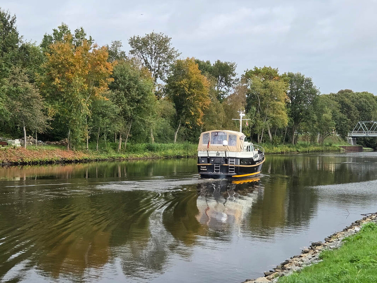 Linssen Yacht Grand Sturdy 460 AC TWIN im Wasser