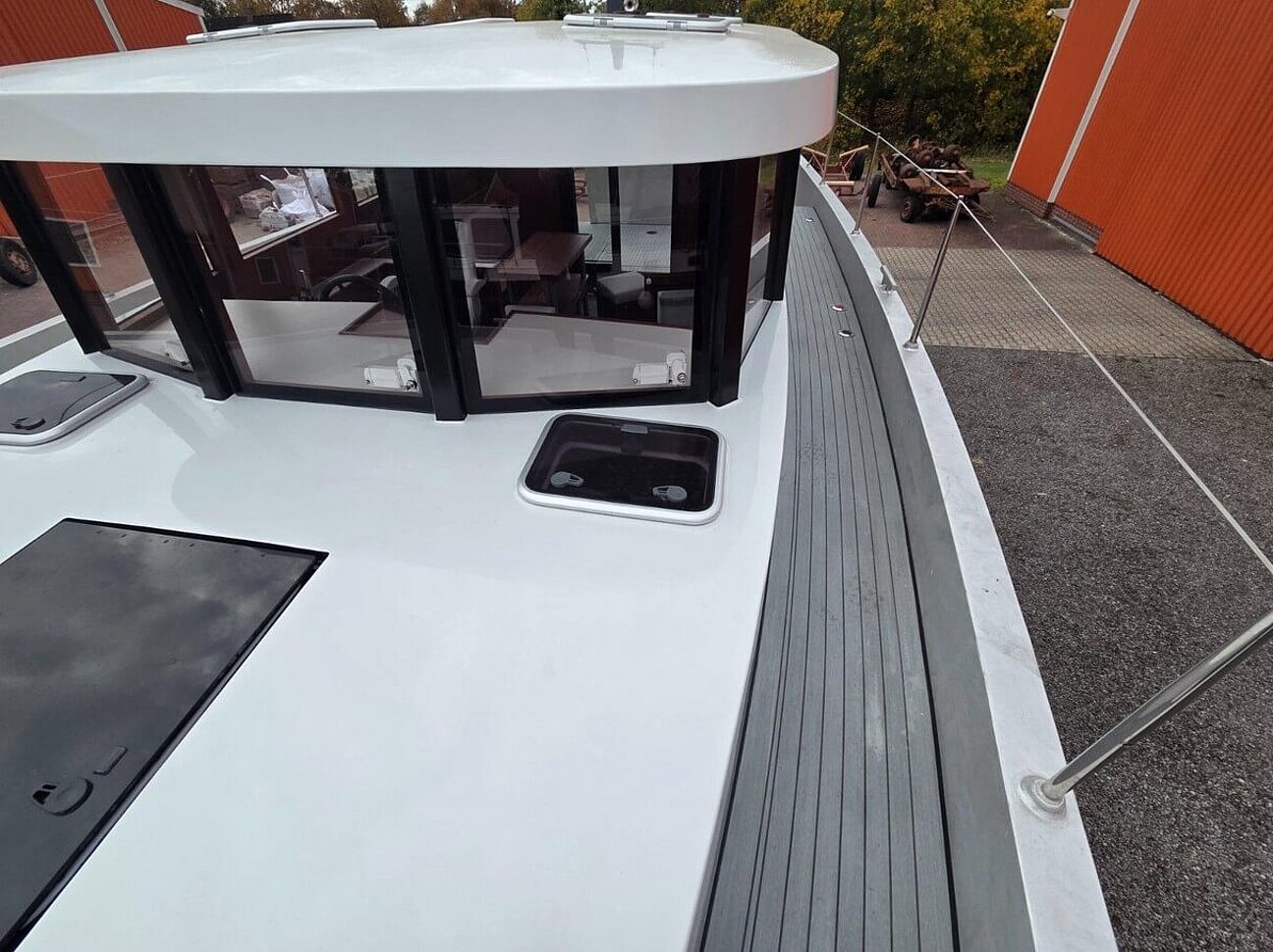 Siemer Aluminium Cruiser BM40 Sedan Halbgleiter Außen