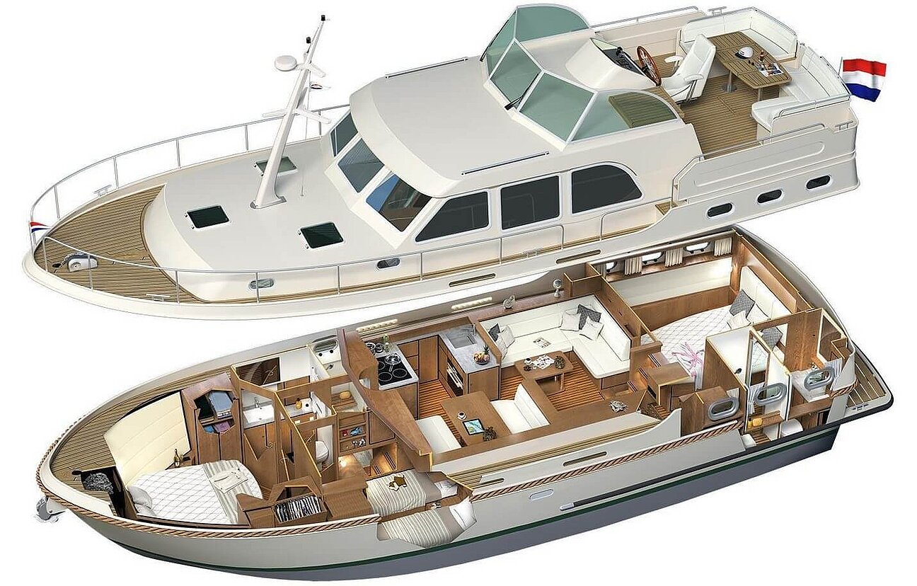 Linssen Grand Sturdy 40.0 AC Zeichnung