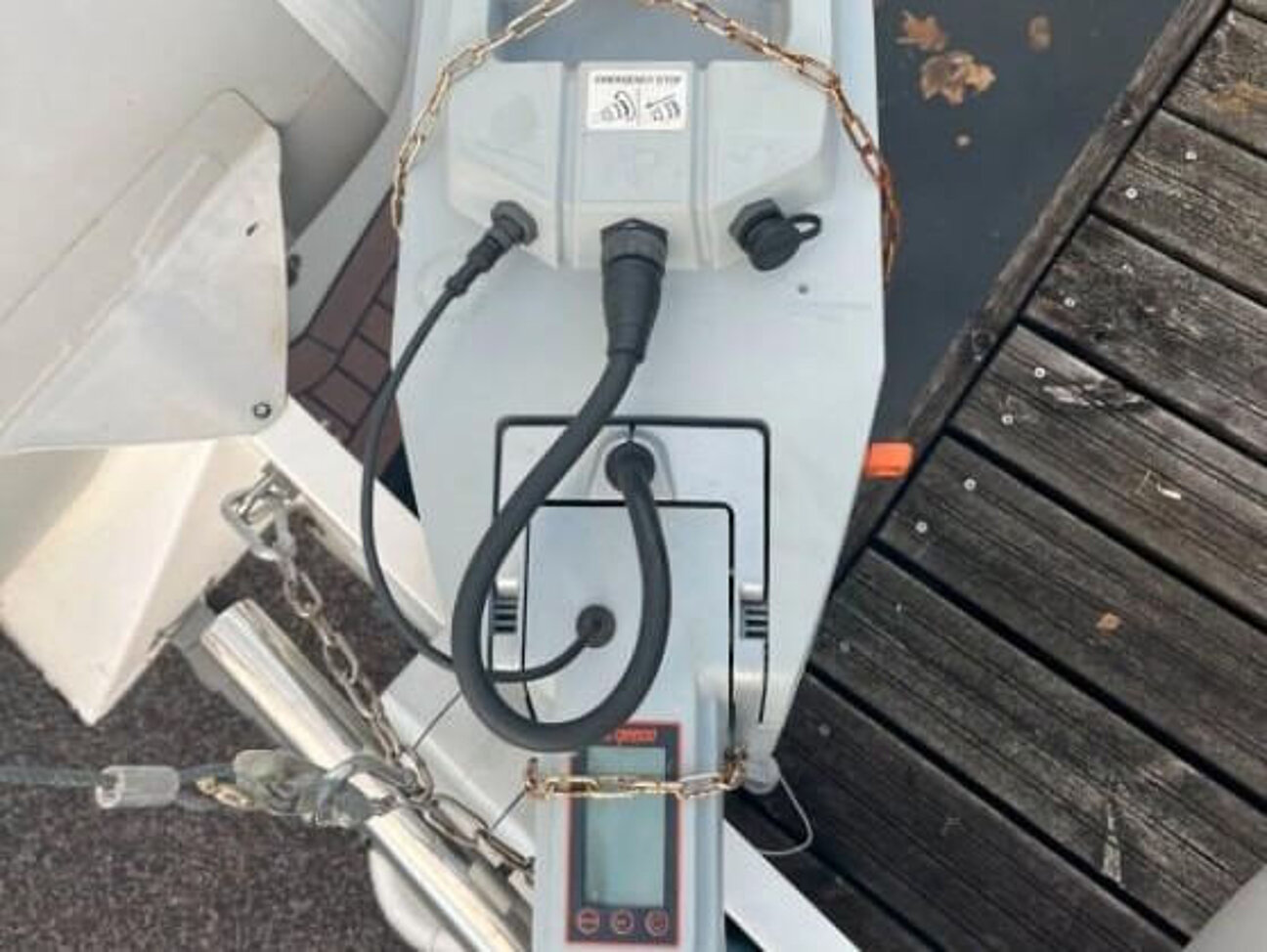 Motoryacht Siemer 42 AC Stromanschluss