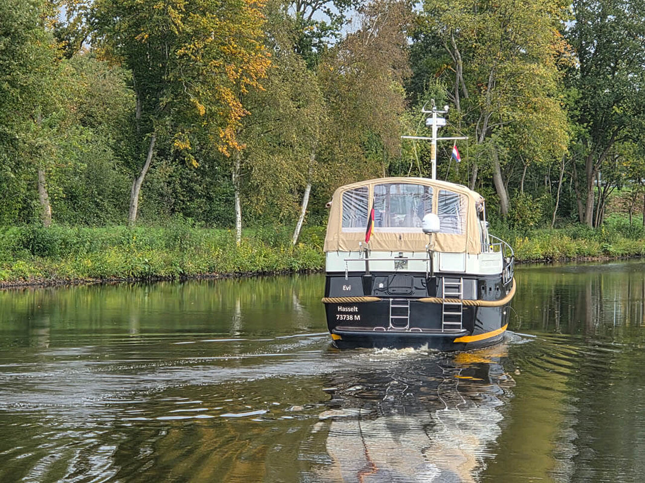 Linssen Yacht Grand Sturdy 460 AC TWIN im Wasser
