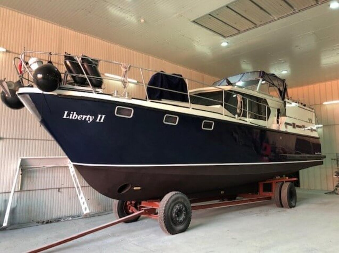 Motoryacht Siemer 42 AC Außenaufnahme